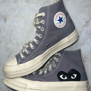 Converse x Comme des Garçons Gray High Tops